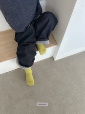 〖取寄〗韓国子供服 / 26winter / Digreen / デュアルリブソックス(タンブラックセット) / キッズ / 冬服 *S~XL*