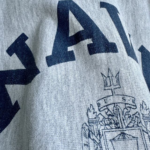 Champion Reverse Weave スウェット USN 染み込みプリント 90s 画像4