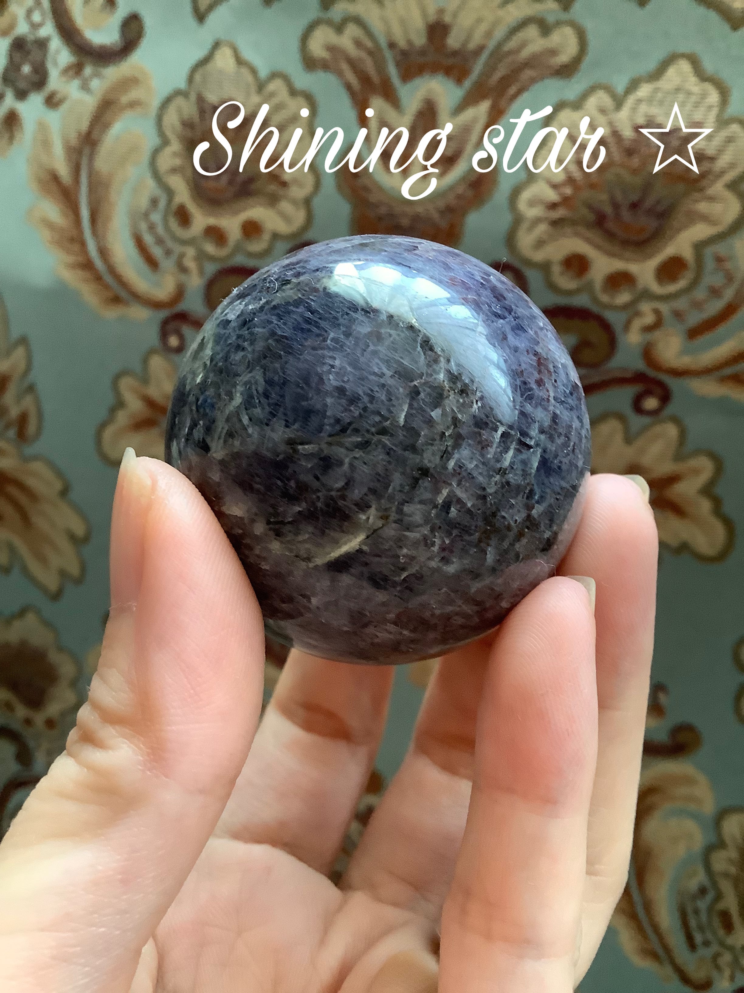 高品質 ブラットショットアイオライトスフィア No.2048 高品質 ブラットショットアイオライトスフィア No.2048