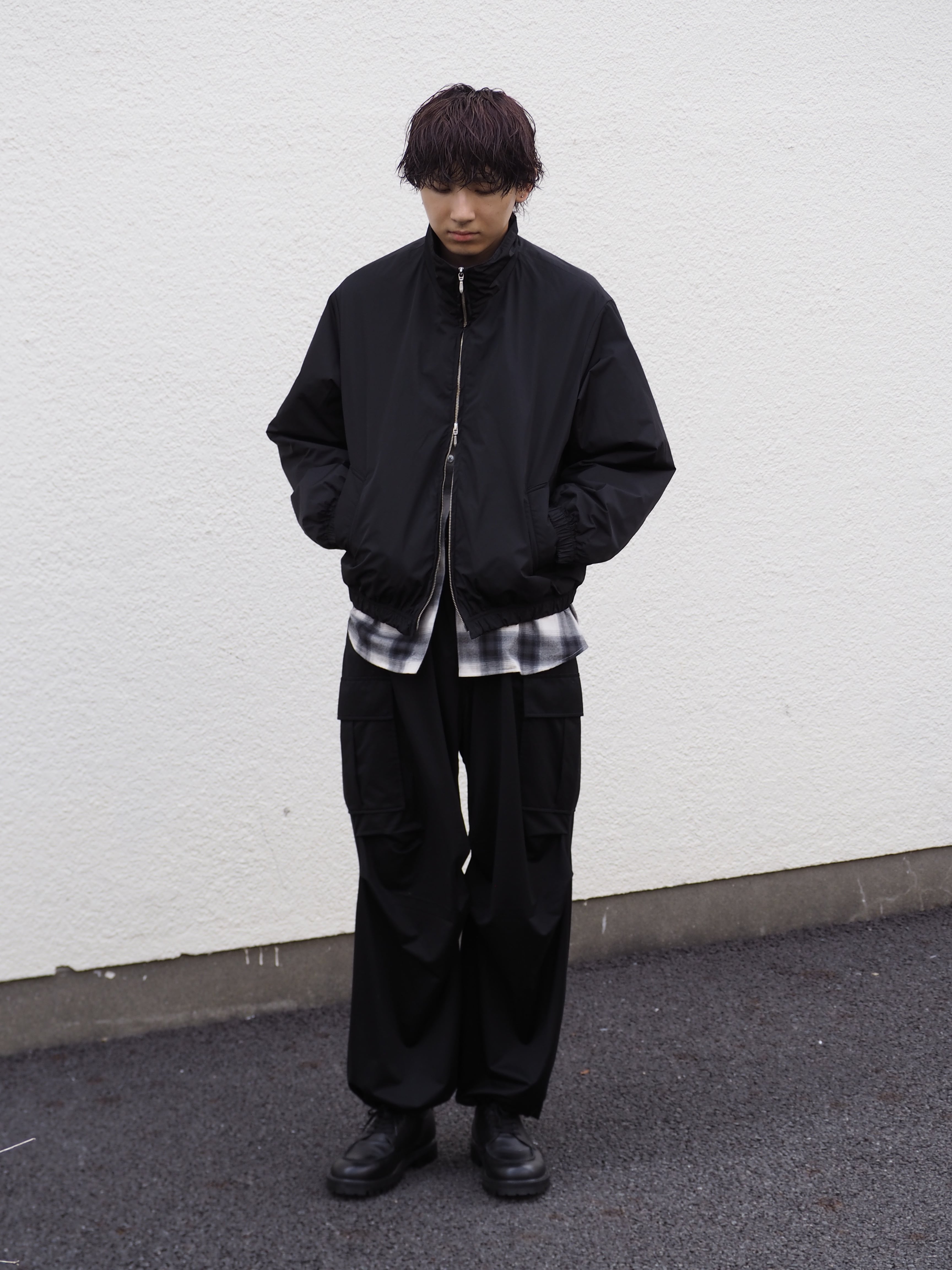 サイズM LAST1】superNova. Quilted lining track jacket - Taffeta