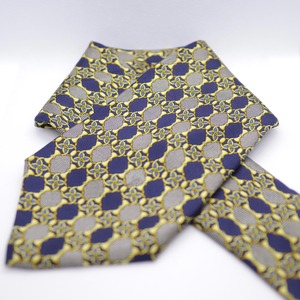 LANCEL Whole Pattern Silk Necktie