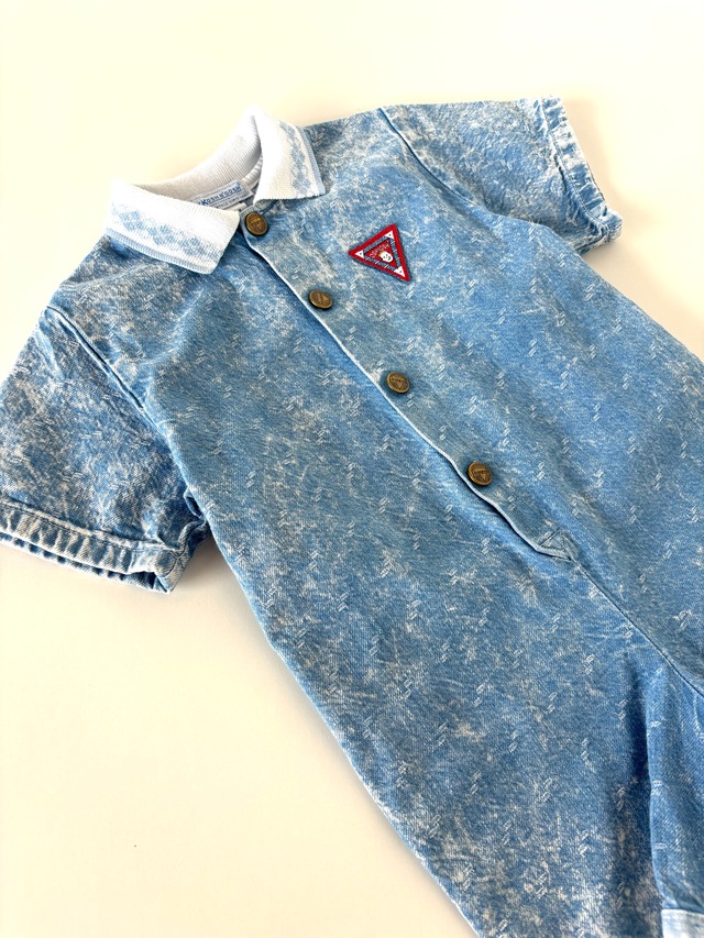【3T相当・vintage】USA製　OshKoshジャンプスーツ