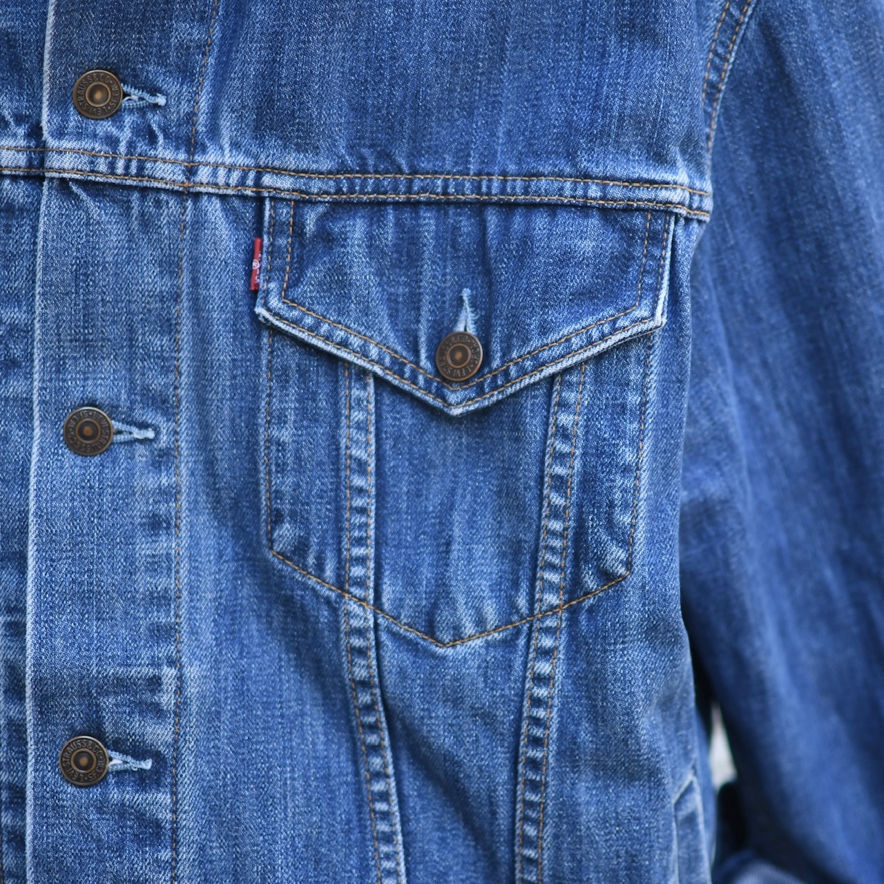 EURO LEVI’S 70550 denim tracker jacket