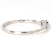 アウイナイト リング 0.08ct pt900 D0.03ct