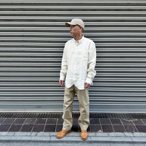 ( NATURAL ) CHIEF OFFICER LINEN SHIRTS