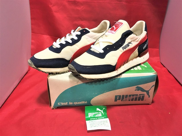 PUMA（プーマ） KIDDY JETTER  白/赤/紺⑧