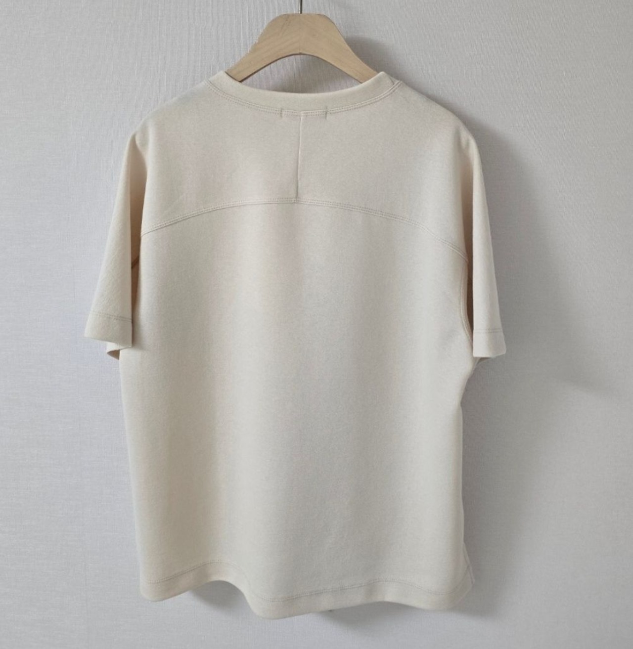 【即納】ソフトシルククルーネック Tシャツ   F0057 - 4