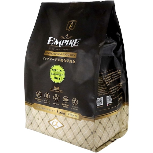 【新レシピ】エンパイア スペシャルバランスダイエット  1.8kg（450g×4）EMPIRE SPECIAL BALANCED DIET  Complete Dog Dry Food