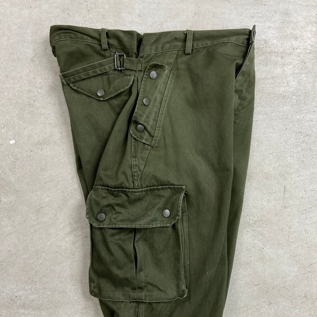 フランス軍 パラトルーパートラウザース パラシュートパンツ フランス軍 パラシュートパンツ French Paratrooper Pants Size 84XC