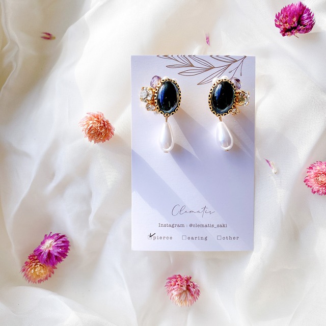 ◇B-9 小さな宝石箱 /ピアス