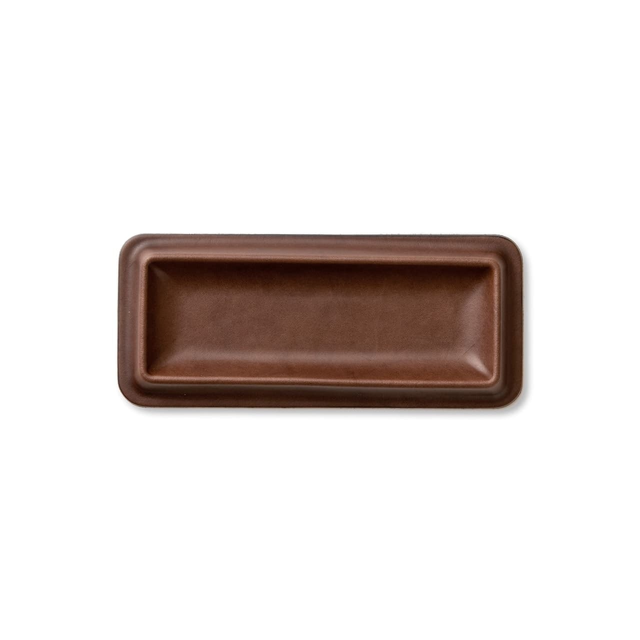 THE CONRAN SHOP ブラウン皮　バスケット　レザートレー Leather Tray S / レザートレイS | colm（コルム）｜ レザートレイ