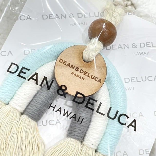 ハワイ限定DEAN&DELUCAチャームバッグチャームレインボー 4色 正規品】ハワイ限定 【DEAN&DELUCA HAWAII】 チャーム バッグ