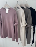 【新作5％OFF・3日間】Simple Layered Tops_4colors