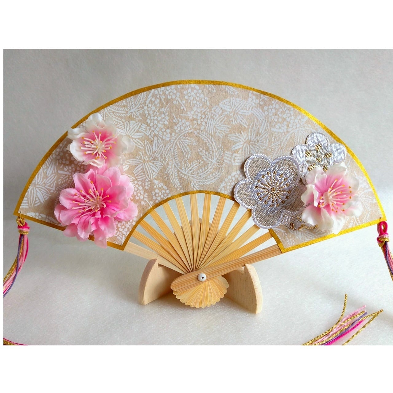 扇飾り【桃の節句・雛祭り】 | 文鳥