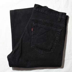 極美品 36×30 Levi’s 505 USA 94年 サルファーブラックデニムパンツ リーバイス