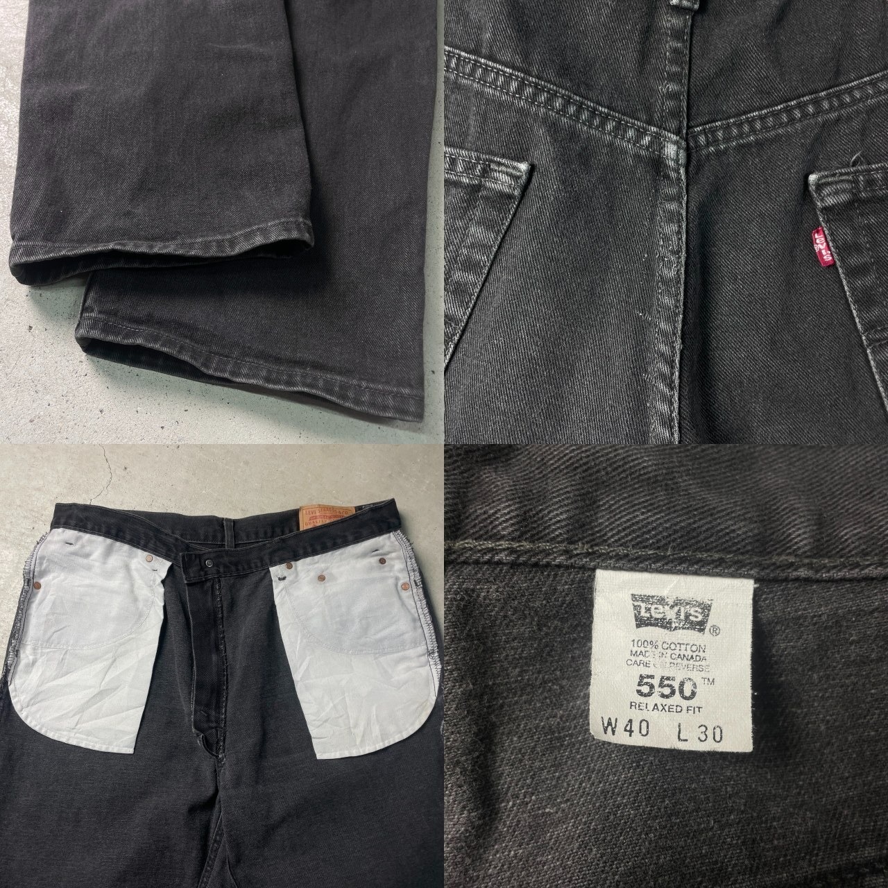 90年代 カナダ製 Levi