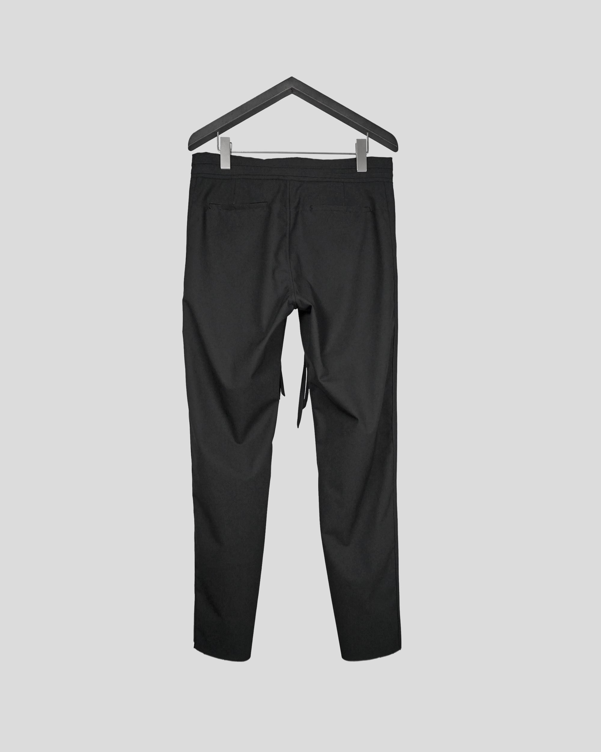 ASKYY / RIBBON CORD SLACKS / BLK | ASKYY TOKYO FLAGSHIP
