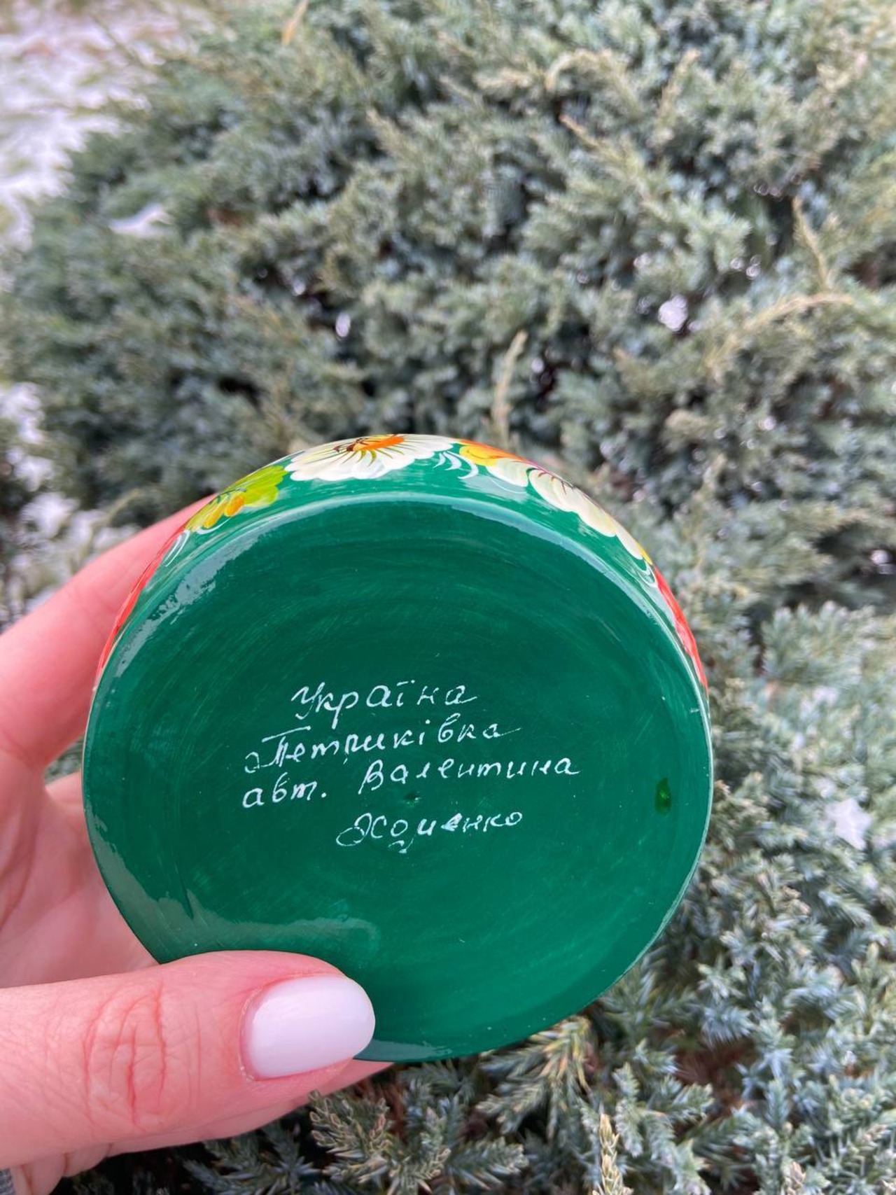 ペトリキウカ塗り　ジュエリーボックス（ホメンコ作）ウクライナ製 - 6