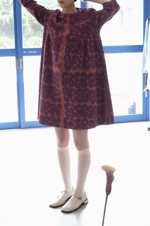 60's Marimekko Tarha print midi dress