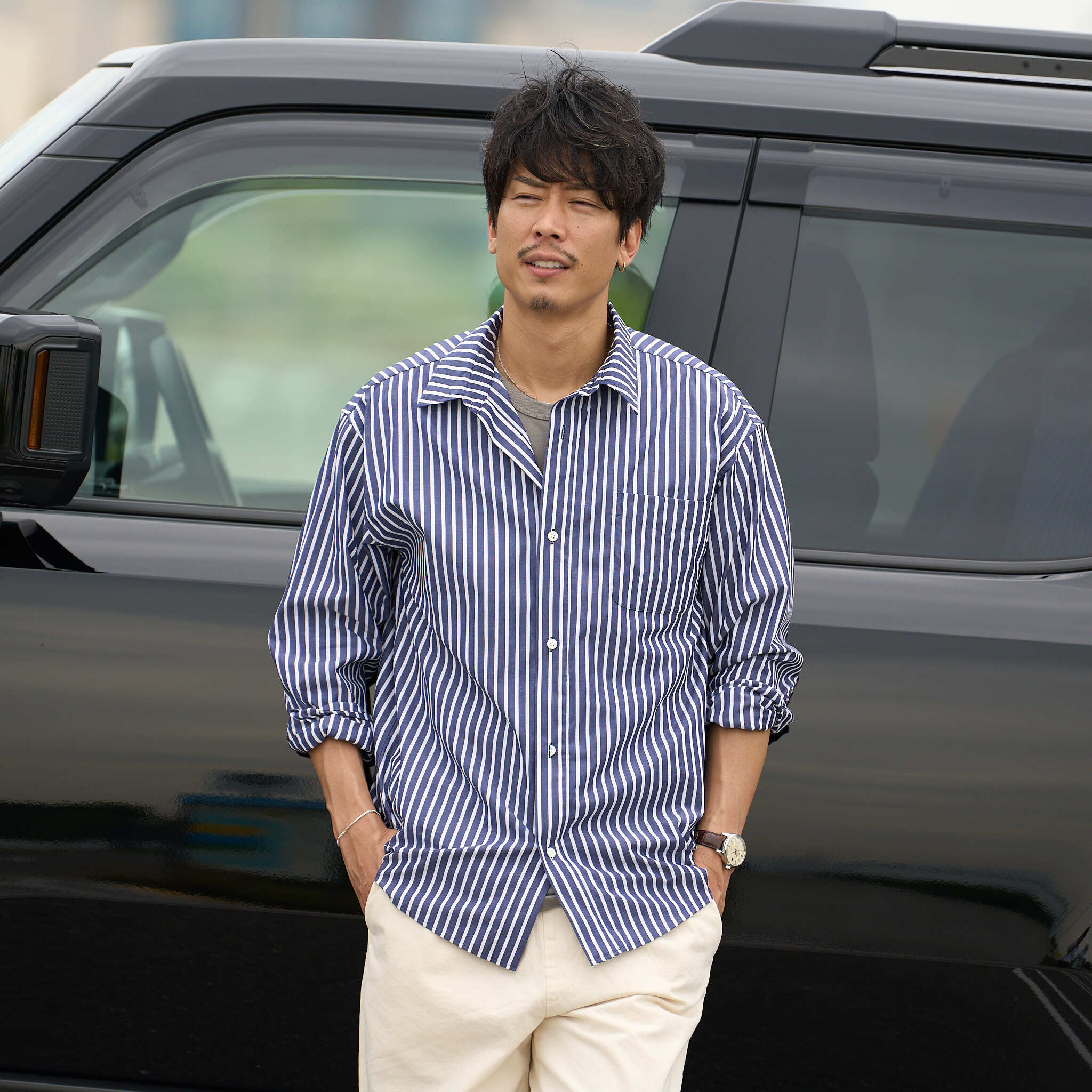 ずとまよ　ストライプシャツ Lサイズ ずとまよ ずっと真夜中でいいのに。ストライプシャツ Lサイズ