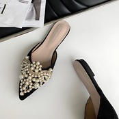 Bijou Pointed Toe Mule F0297