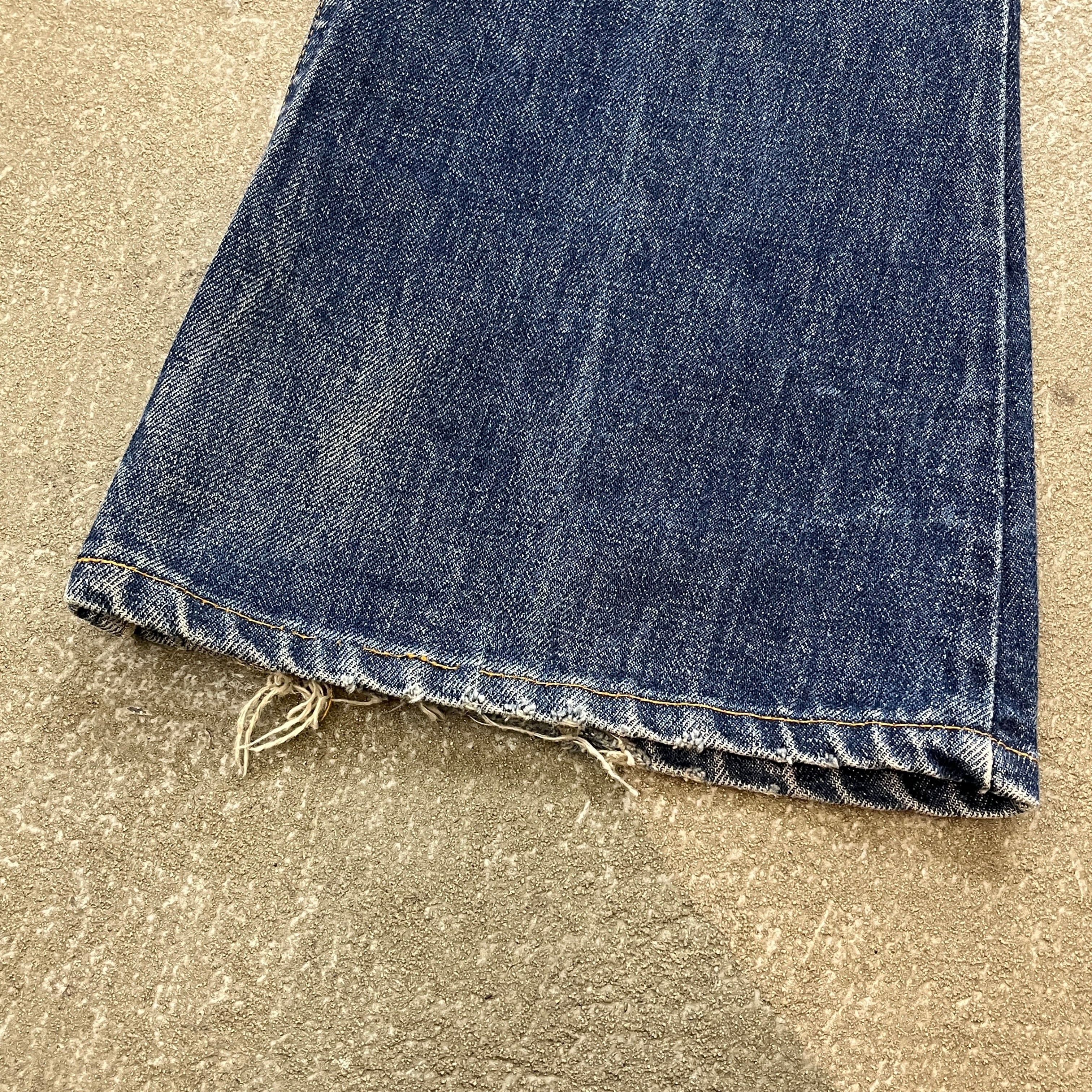 c*2様 70s Levi's 646 ブーツカット デニムパンツ 70s Levi's 646 Denim Pants 70年代 リーバイス デニムパンツ フレア