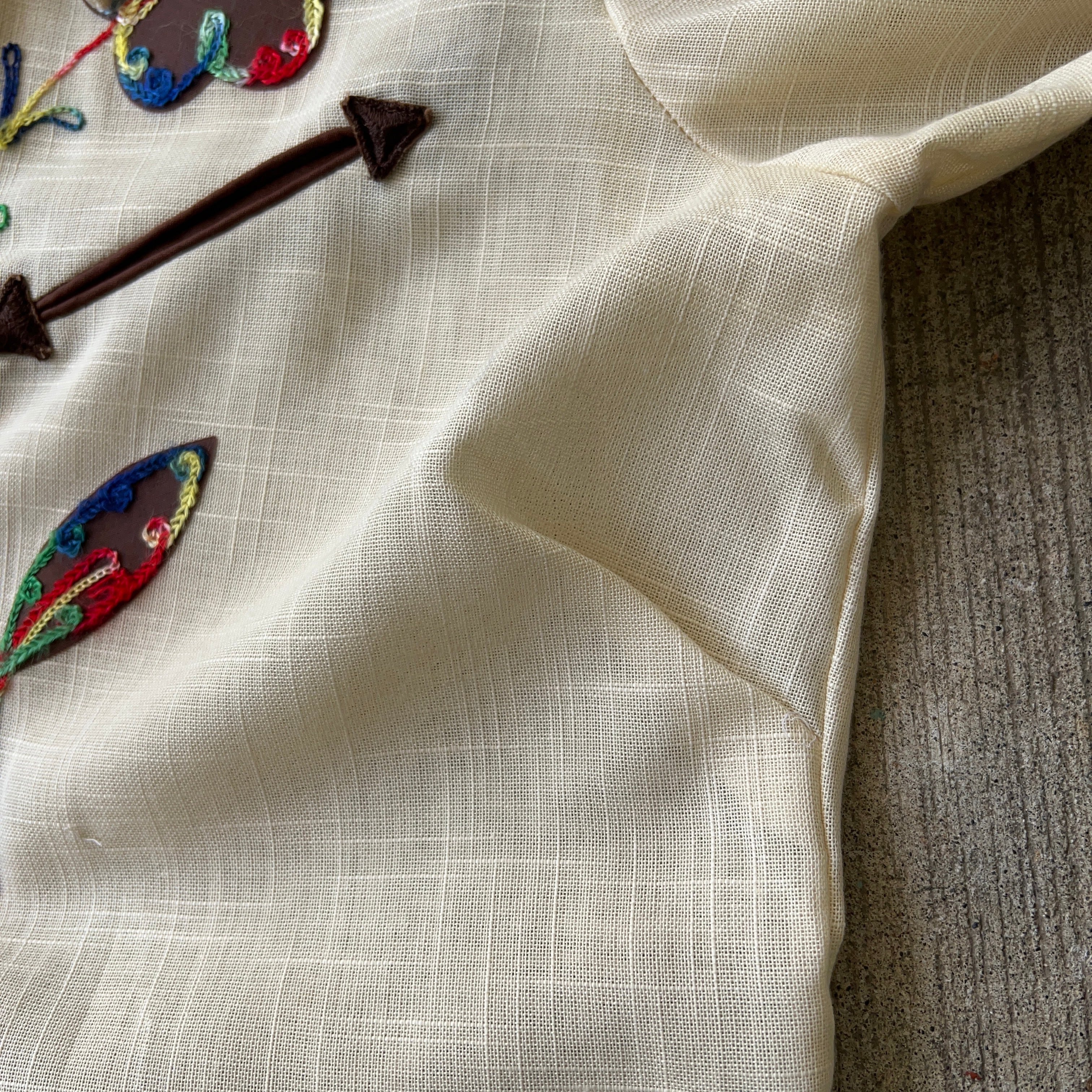 70's Miller 刺繍ウエスタンシャツ SIZE 34【0701A180 70's Miller 刺繍ウエスタンシャツ SIZE 34【0701A180
