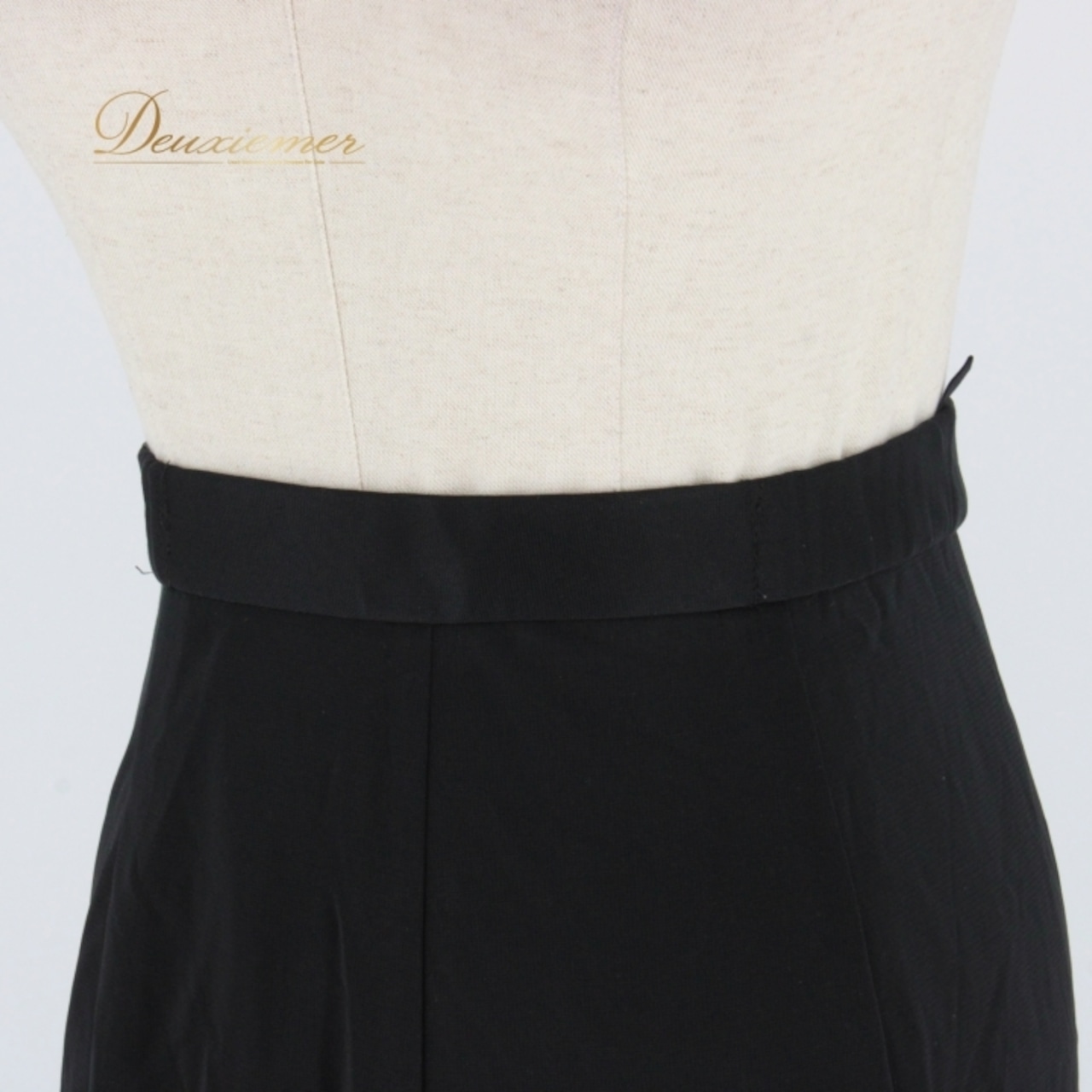 社交ダンス 衣装 スタンダード スカート レッスンウェア Dance Fashion Pier ダンスファッションピア 黒 無地 ブラック系 練習着 ダンス スカート おしゃれ 練習用 ダンス衣装 大人 女性 用 練習 トレーニング 伸縮性 ラインストーン シンプル クラシック ひざ下丈 フィット感 上品 スタイル コーディネート