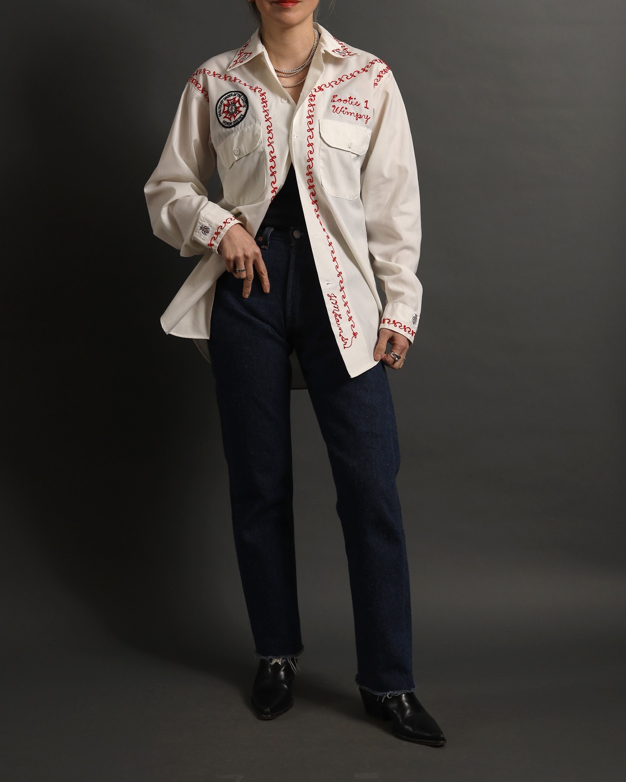 1970's Topp Master / Embroidery Shirt