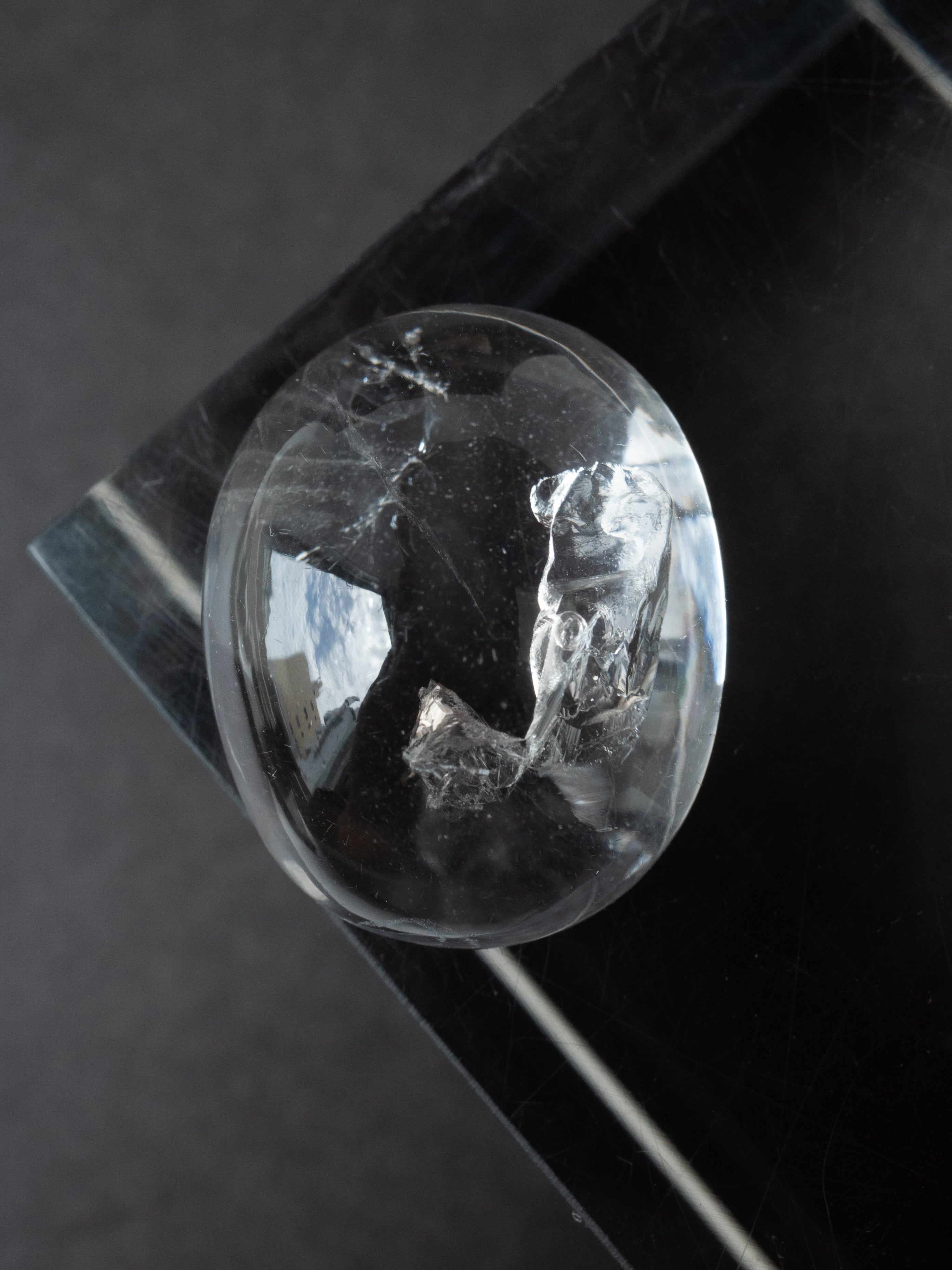 水入り水晶 / エンハイドロクォーツ- a13 | SELSHA