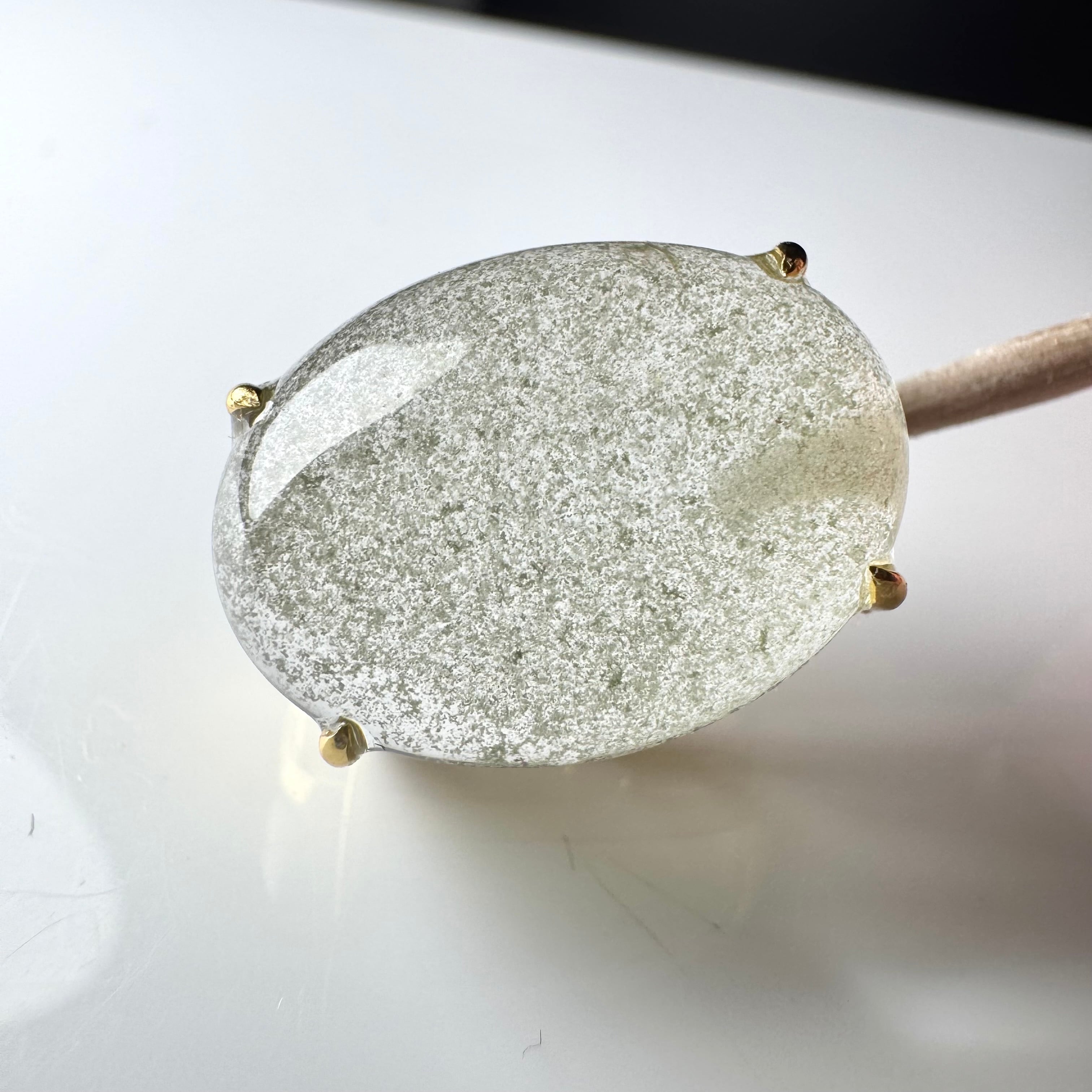 no.B1 原石からお仕立てしたガネーシュヒマール ペンダントトップ兼ブレスチャーム