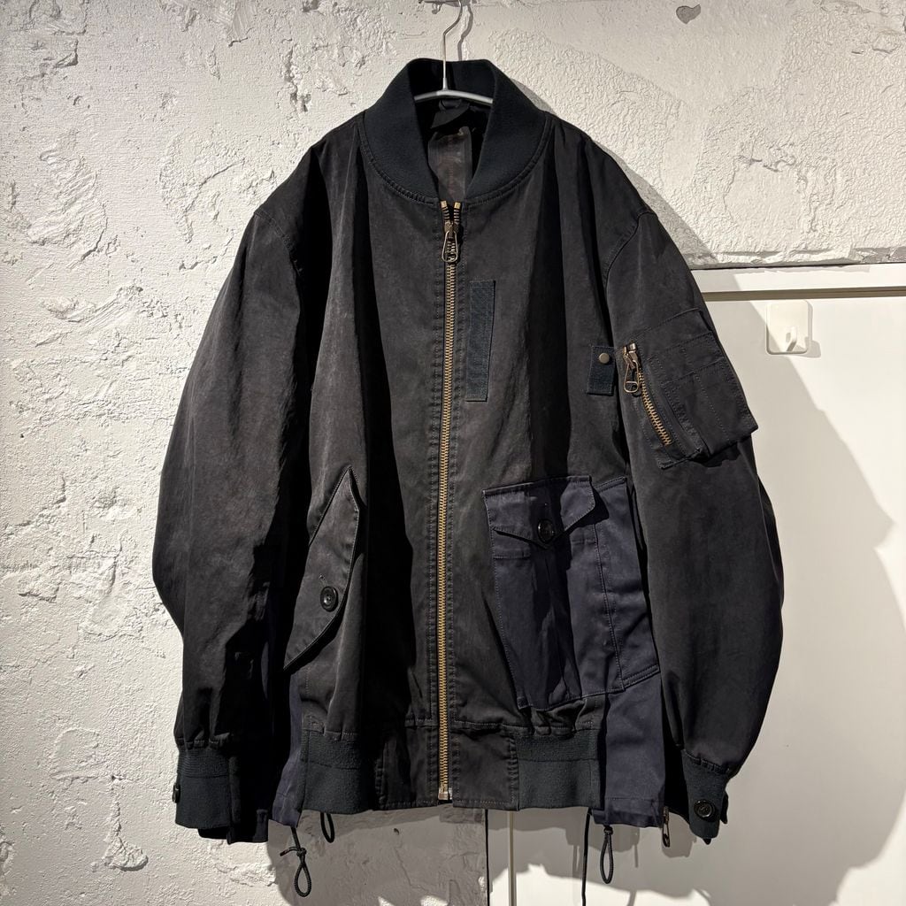 sacai×TEN-C サカイ テンシー 20AW Fly Jacket ボンバージャケット 20