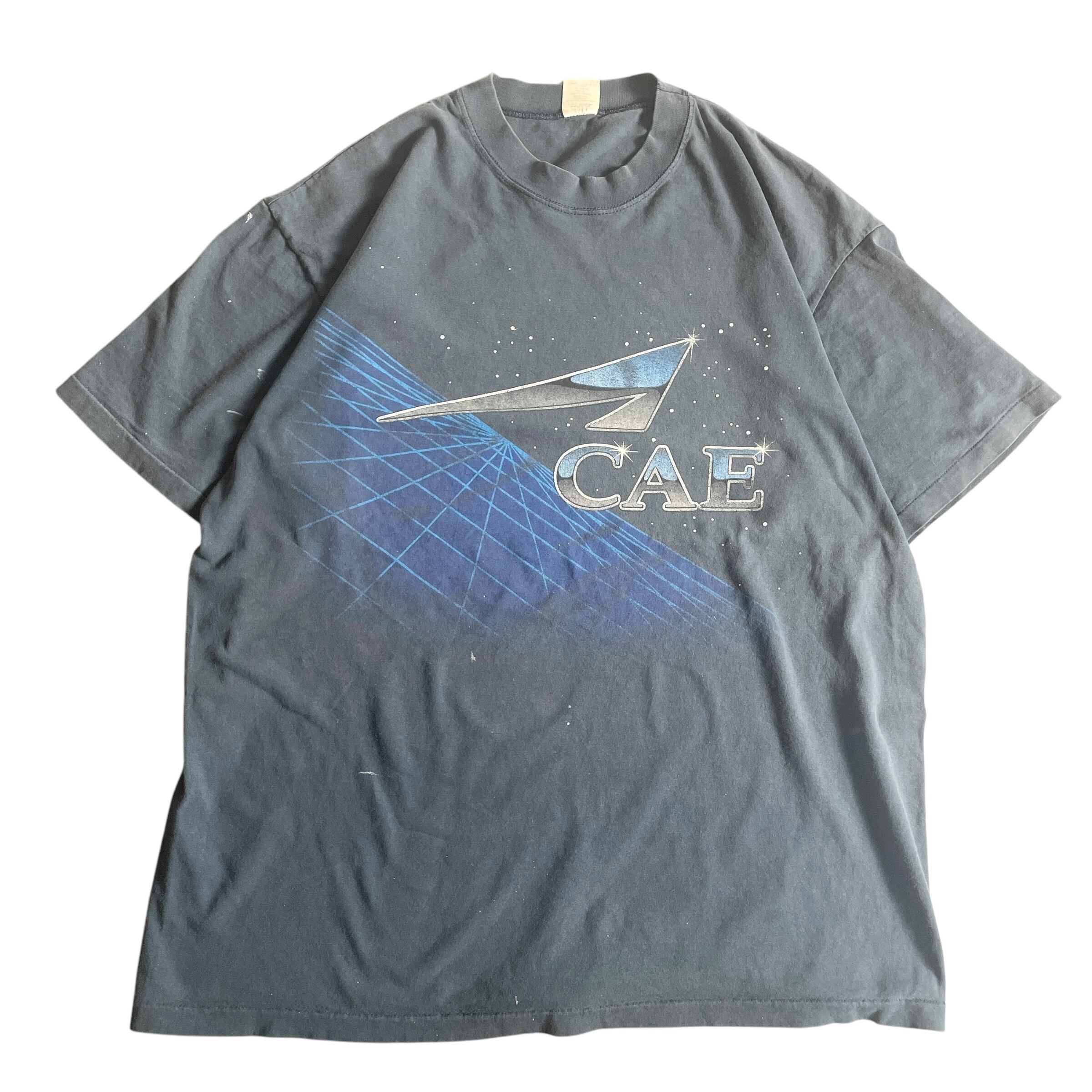 90s USA製 CAE 航空訓練 企業 vintage T-shirt