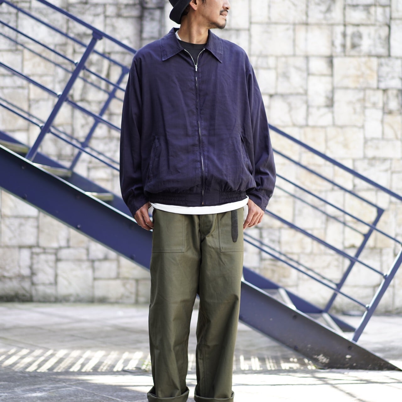 comoli コモリ　シルクスイングトップ　3 22aw