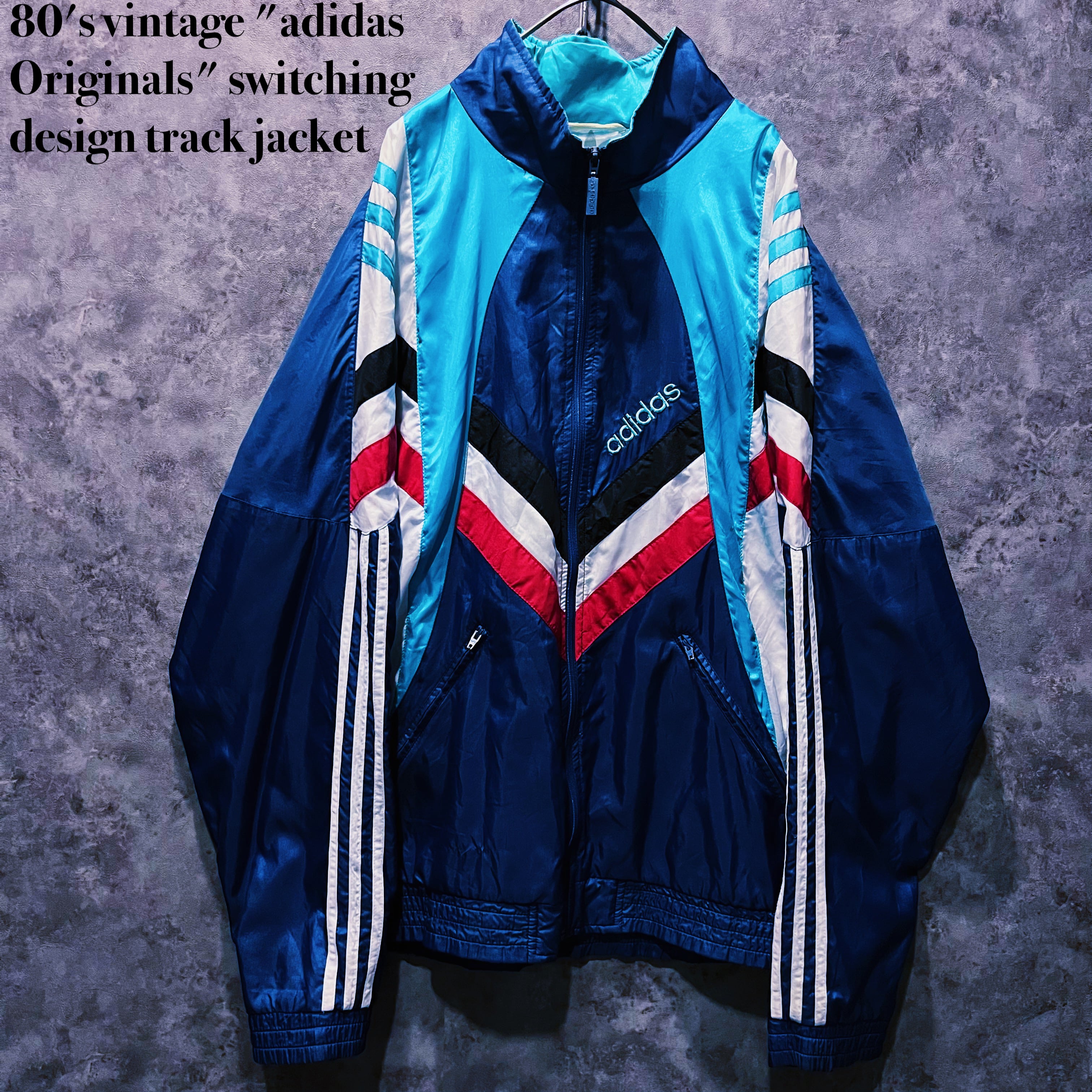 【極希少】adidas 80’s Switching Track Jacket