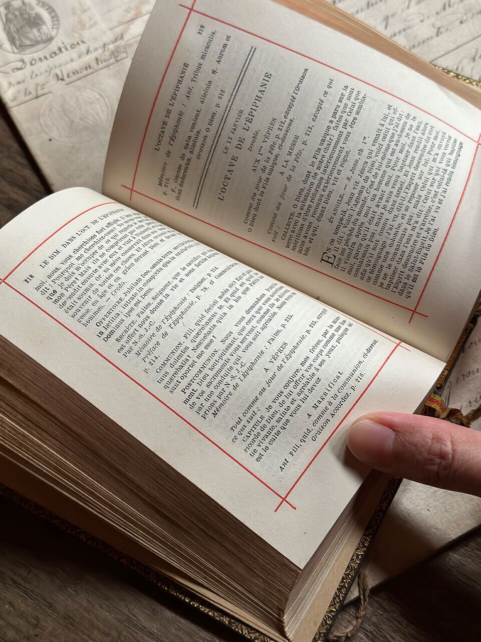 古書 HEURES DE LYON | Brocante de La Cocotte （フランス