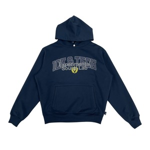ICE & TECHNO / LAYER COLLEGE HOOD