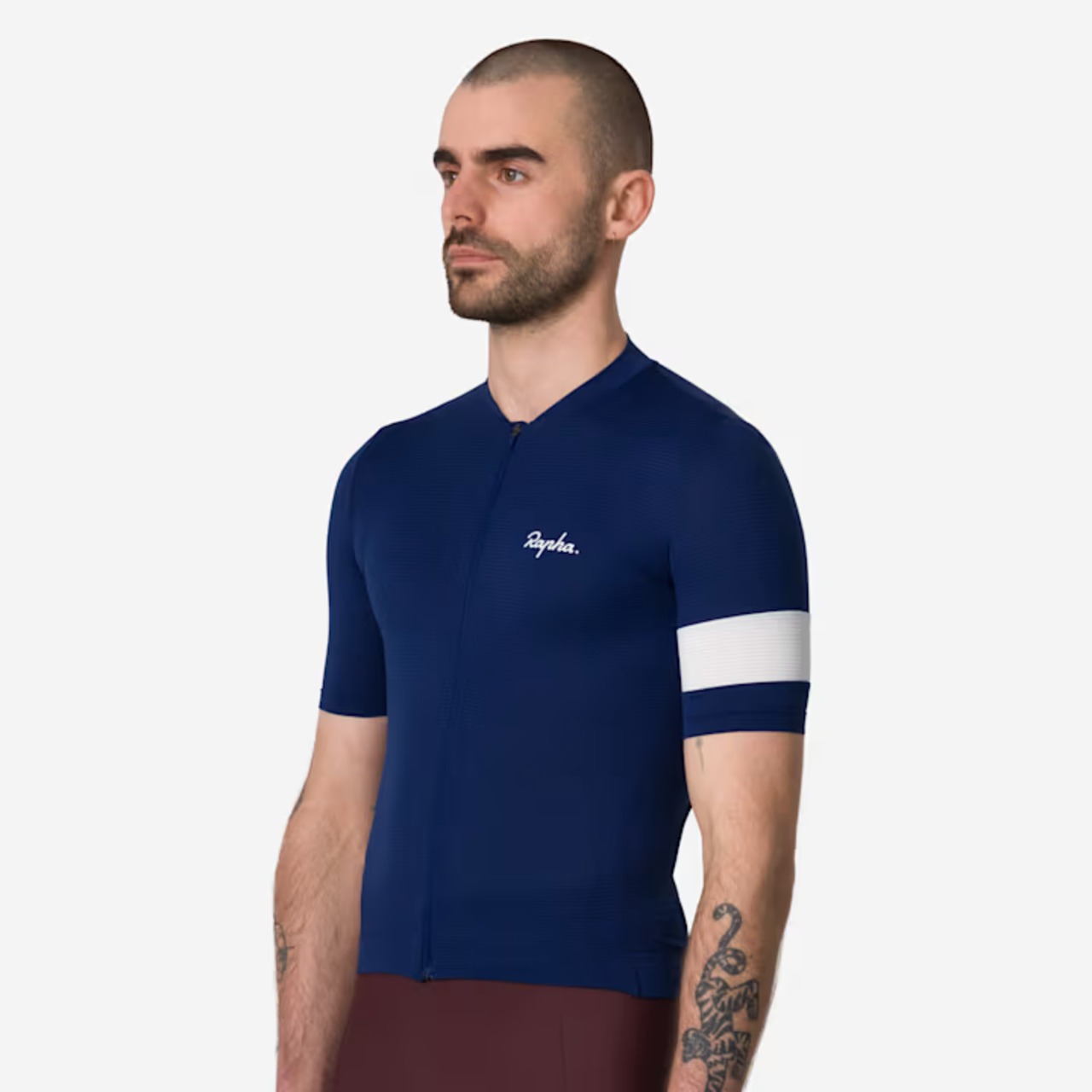 RAPHA MEN'S CORE LIGHTWEIGHT JERSEY NAVY/WHITE