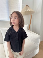 【送料無料/取寄/韓国直送】digreen 26/SM  better day クロシェシャツ｜夏服｜韓国子供服