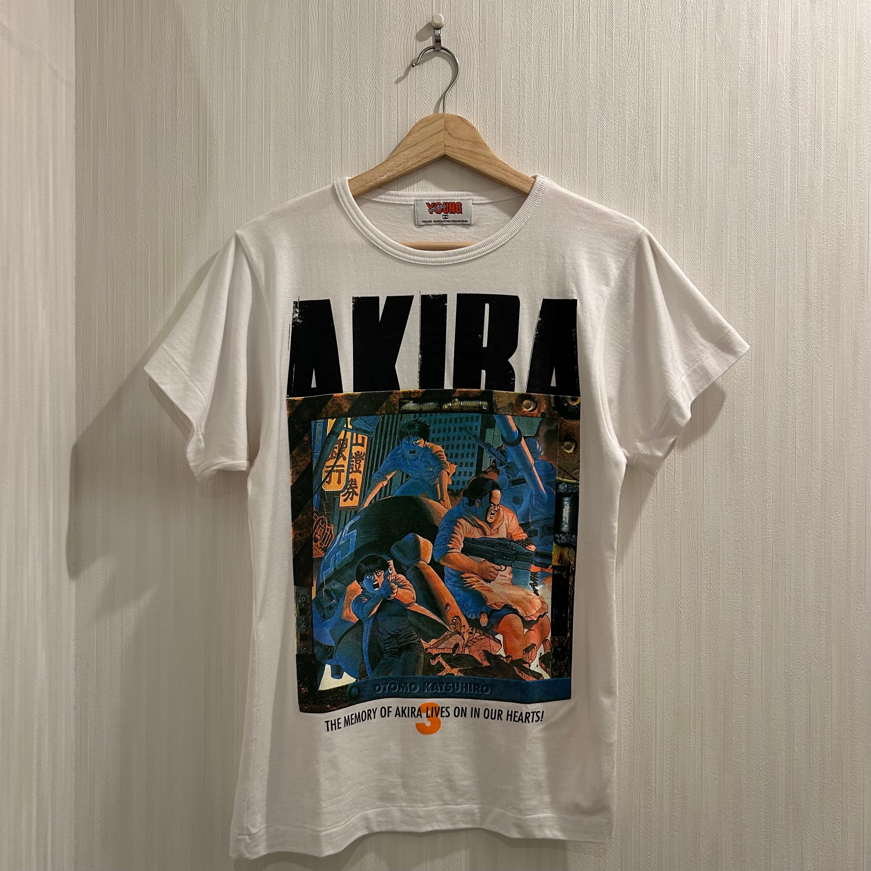 Dead Stock!! 1998-1999s AKIRA "Young Magazine" T-shirt【DST】