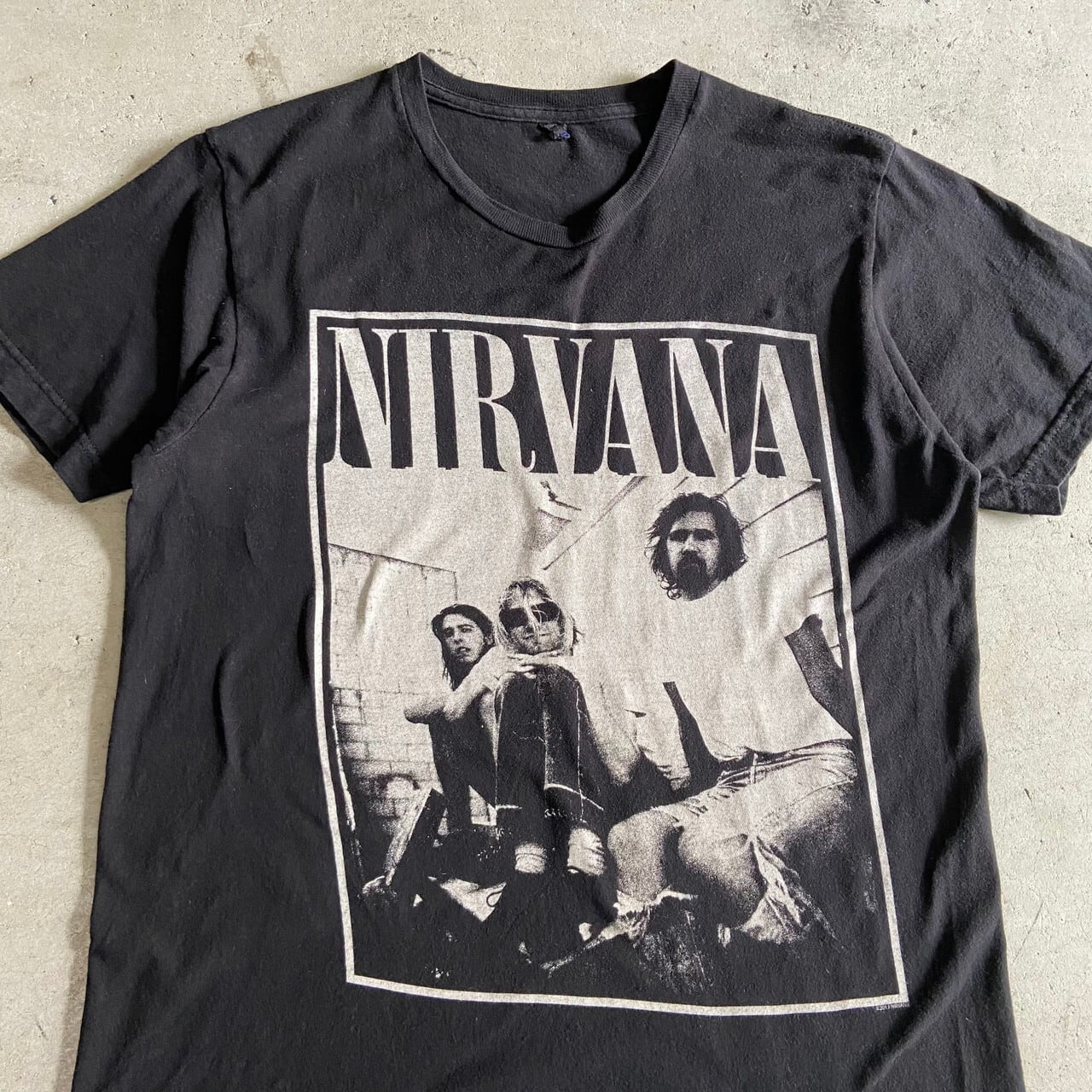 NIRVANA ニルヴァーナ カートコバーン バンドTシャツ メンズM相当 古着 黒 ブラック【Tシャツ】 | cave 古着屋【公式】古着通販サイト