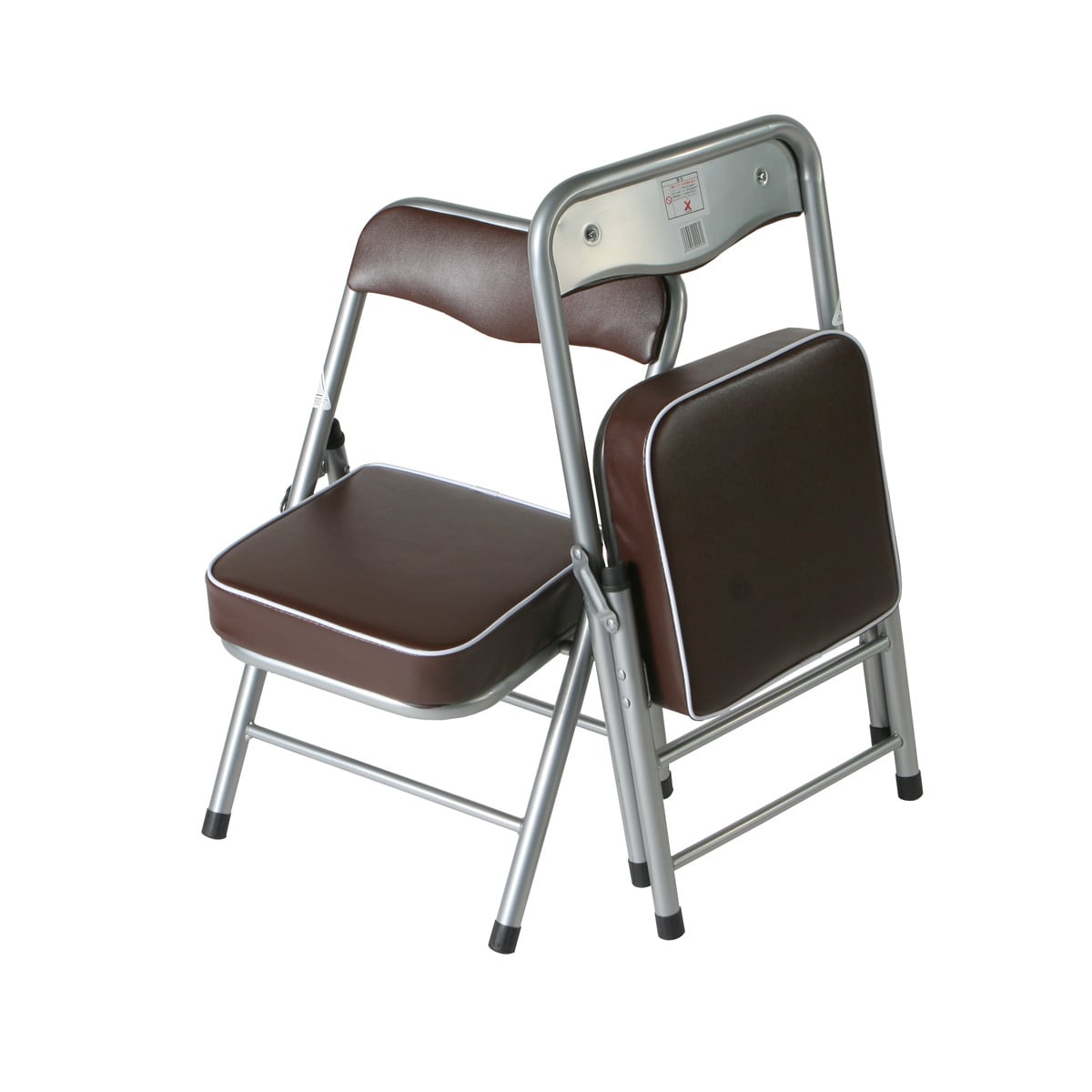 折りたたみ椅子 〔4脚セット レッド×ブラック〕 幅35cm 日本製 高さ6段調節 スチールパイプ〔代引不可〕 折りたたみ椅子 4脚セット レッド×ブラック 幅35cm 日本製 高さ6段