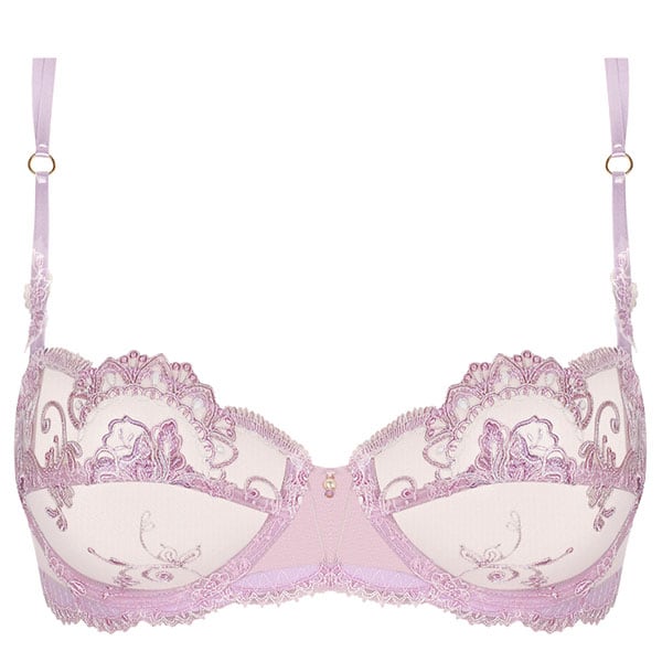 LISE CHARMEL 3/4パットなしブラ パッドなし3/4ブラ(Bカップ,Cカップ) | LISE CHARMEL JAPAN