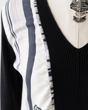 〈Hermès by martin margiela〉Patterned Knit Sweater