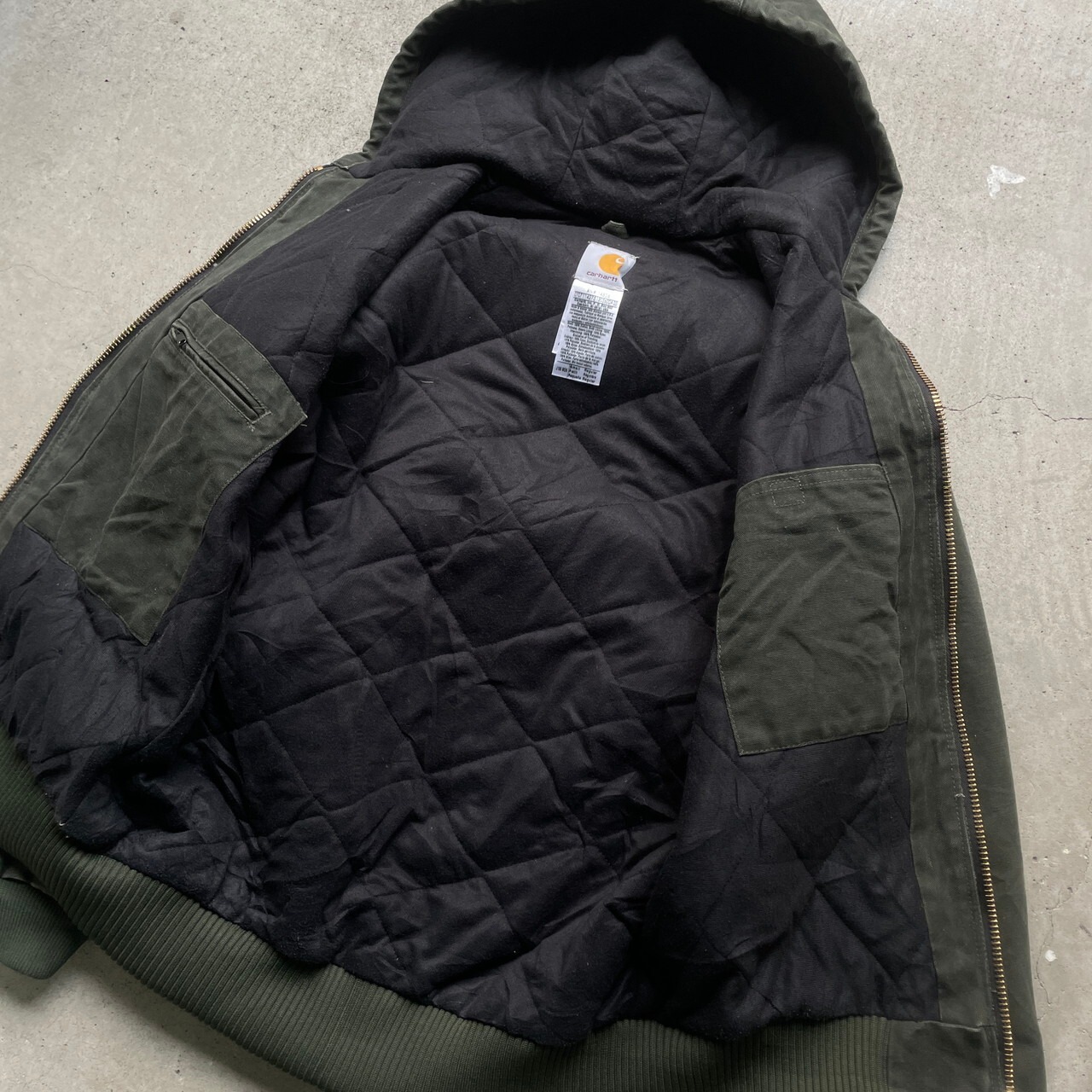 90年代 Carhartt カーハート ダック地 アクティブジャケット メンズM 