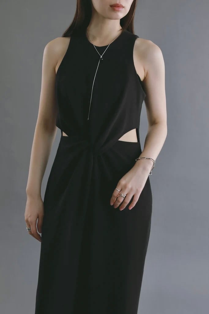 louren waist twist combinaison ウエストツイストコンビネゾン Black