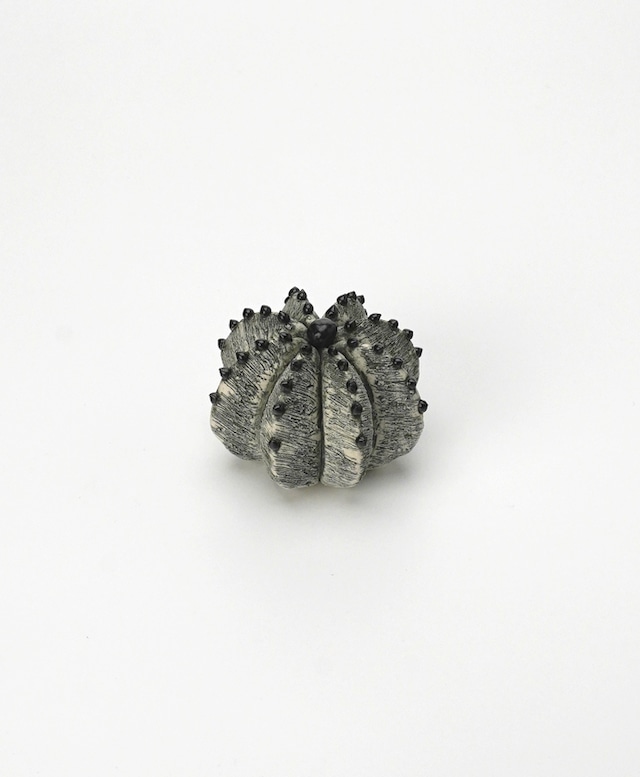 陶植/ランポー玉 - 八角(小)W/BL-L