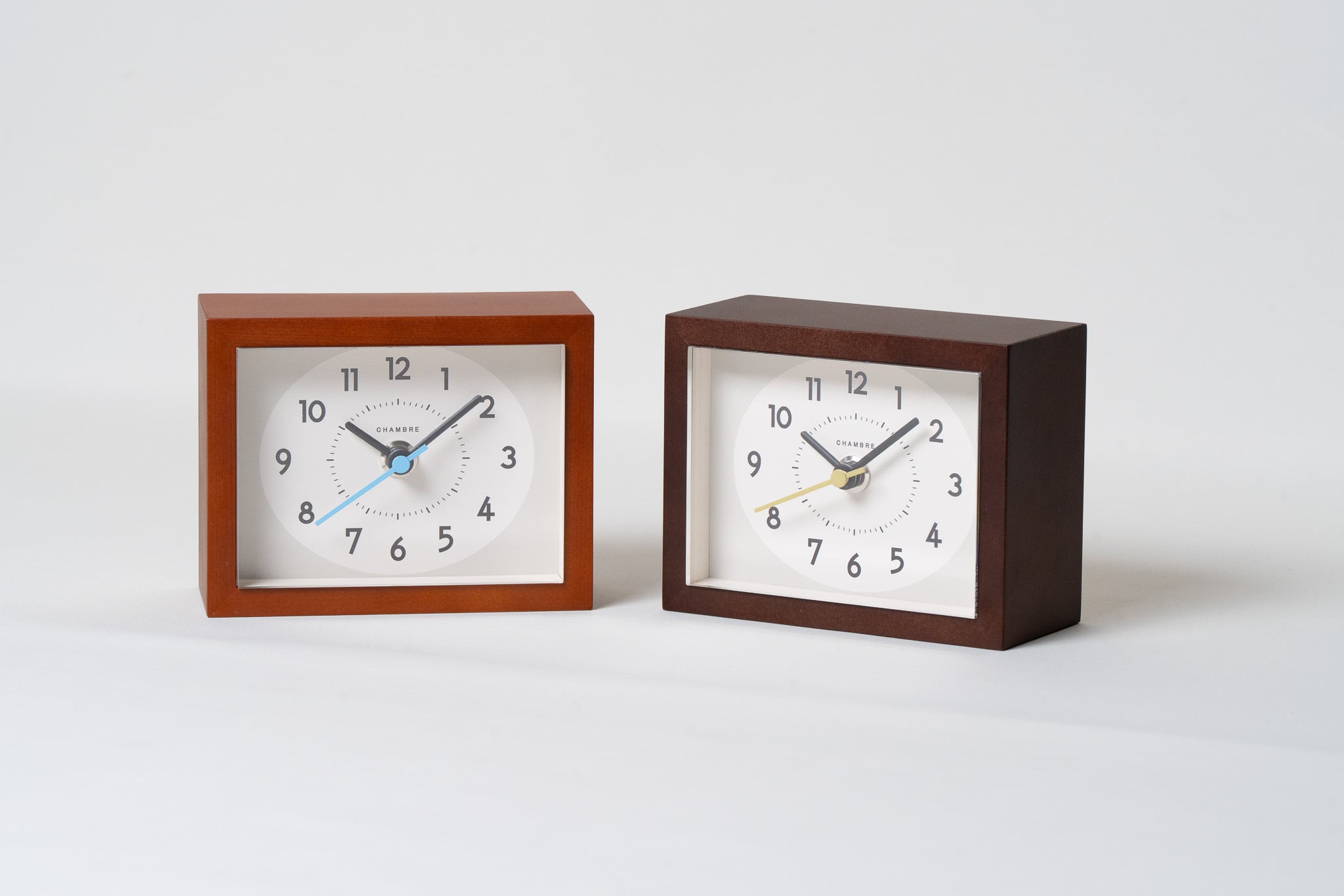 ひのきの置き時計 CAFE BROWN | シャンブル【CHAMBRE】byインターゼロ