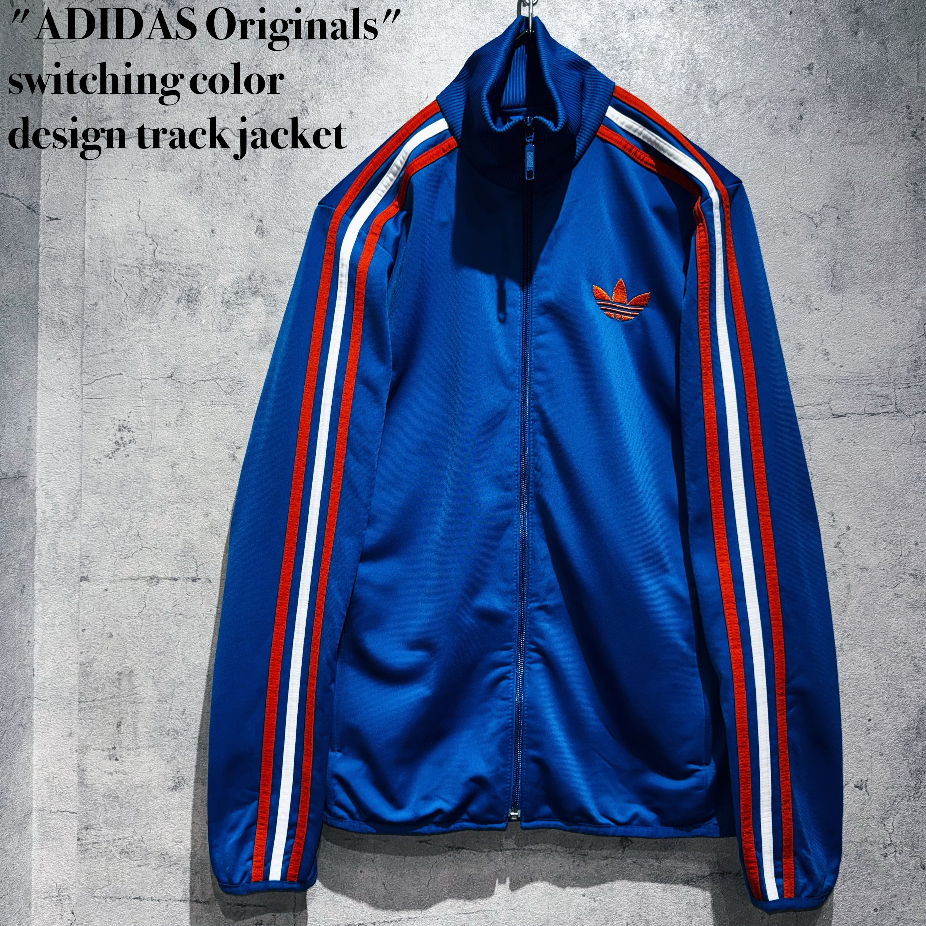 "ADIDAS Originals"switching color design track jacket