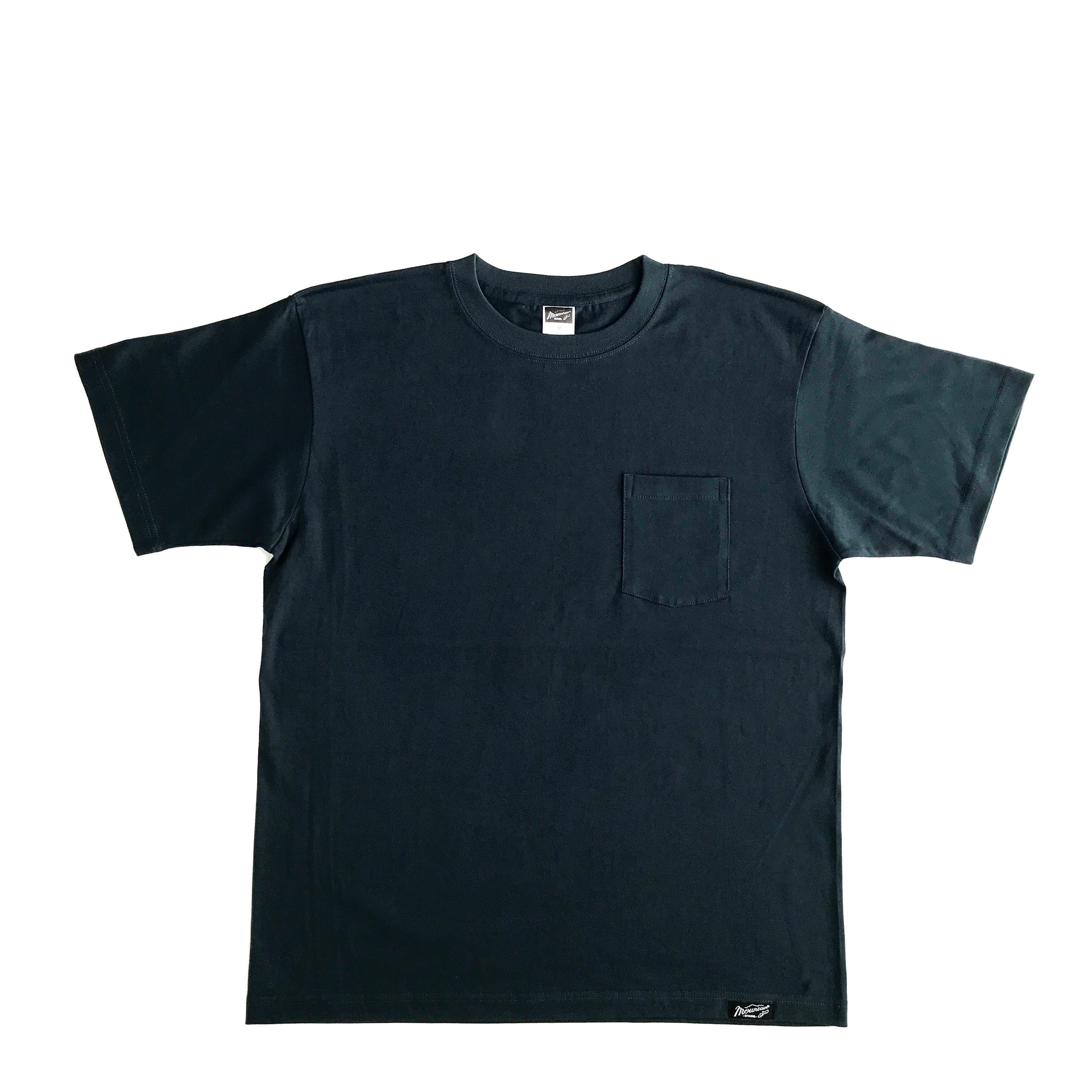 Mountain One pocket T-shirt  /  Navy green